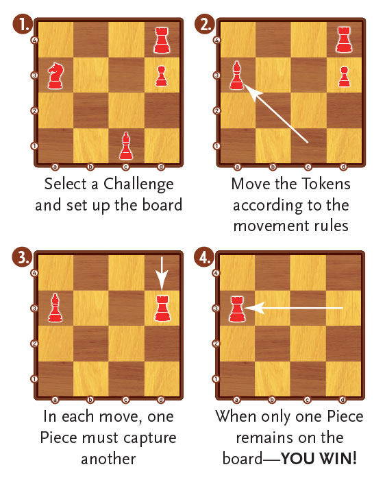Juego de ajedrez solitario ThinkFun